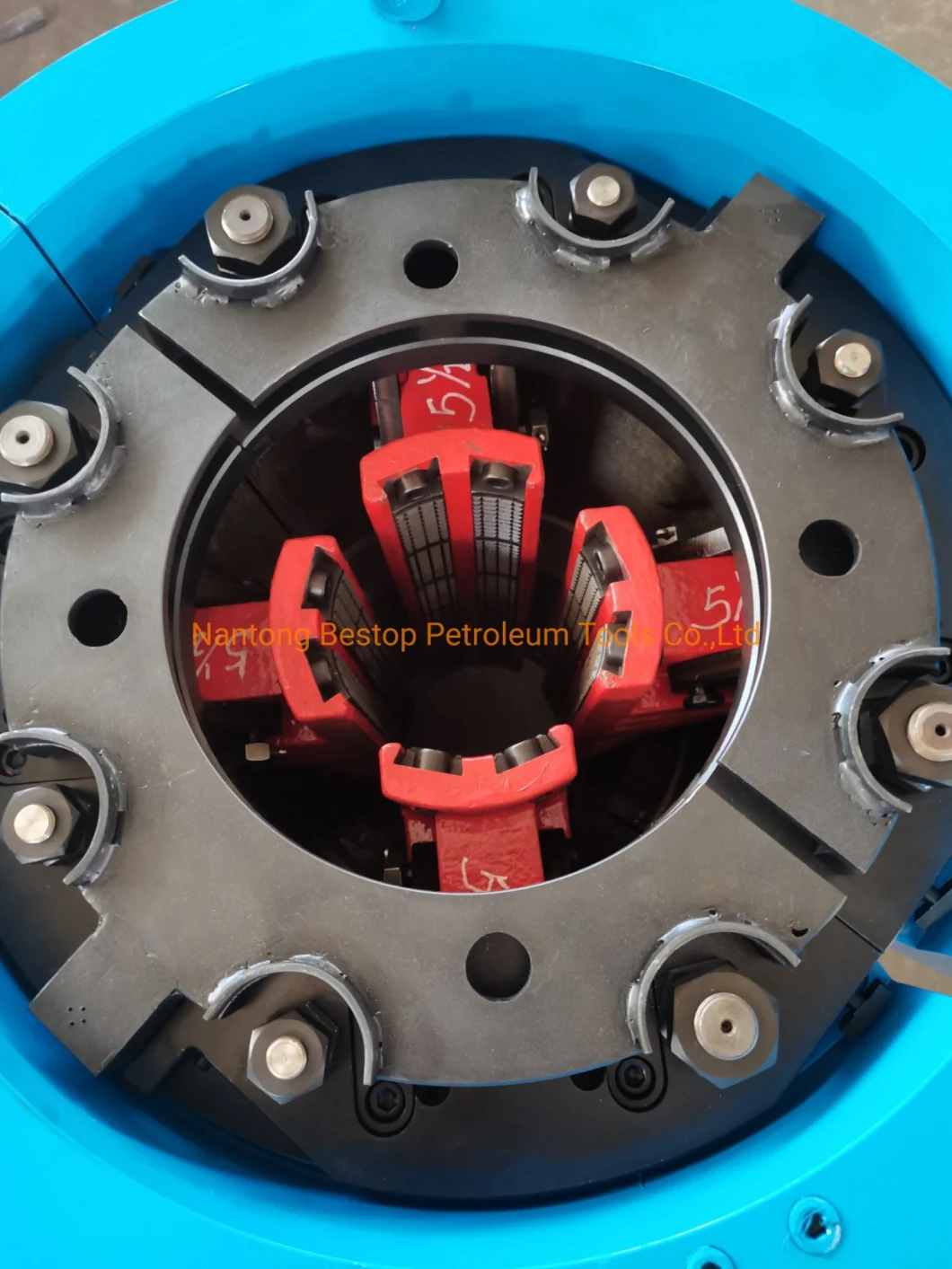 Jsqw275/Jsqw375 Wellhead Rotary Table Pneumatic Slips for Casing and Drill Pipes