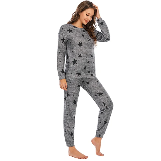 ODM Factory Luxury Hot Sleepwear Пижамы 2 шт. Пижамный комплект для женщин